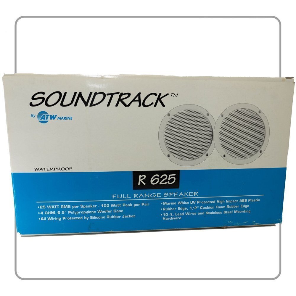 Soundtrack ATW Marine Waterproof Speakers (NEW)